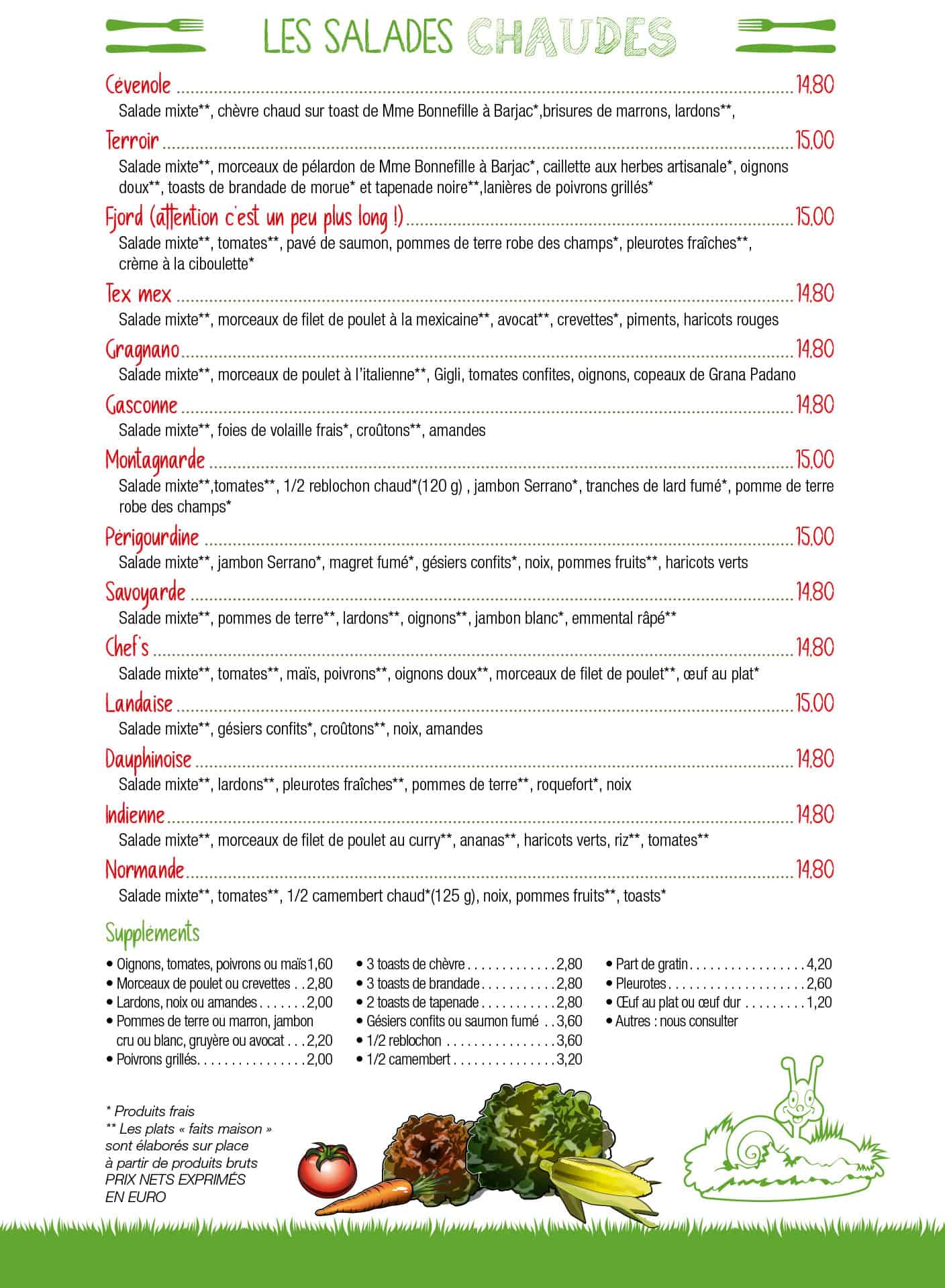 Les Salades Chaudes